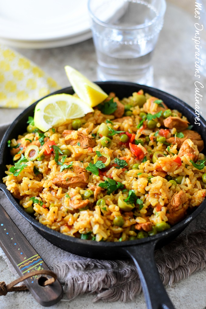 Испанский рис (Arroz con pollo)